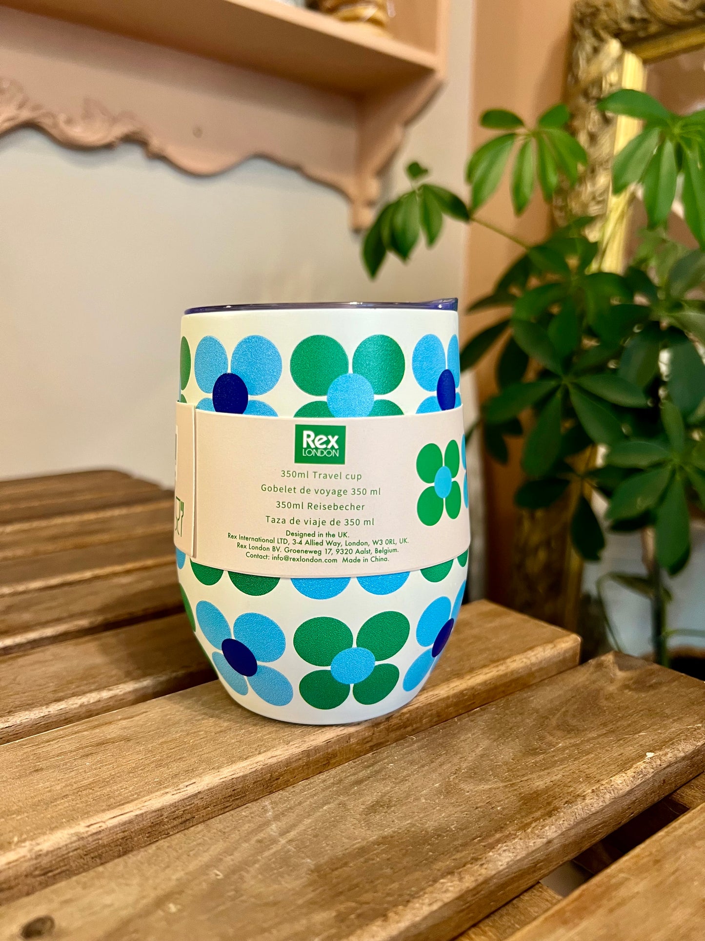 Daisy thermal mug