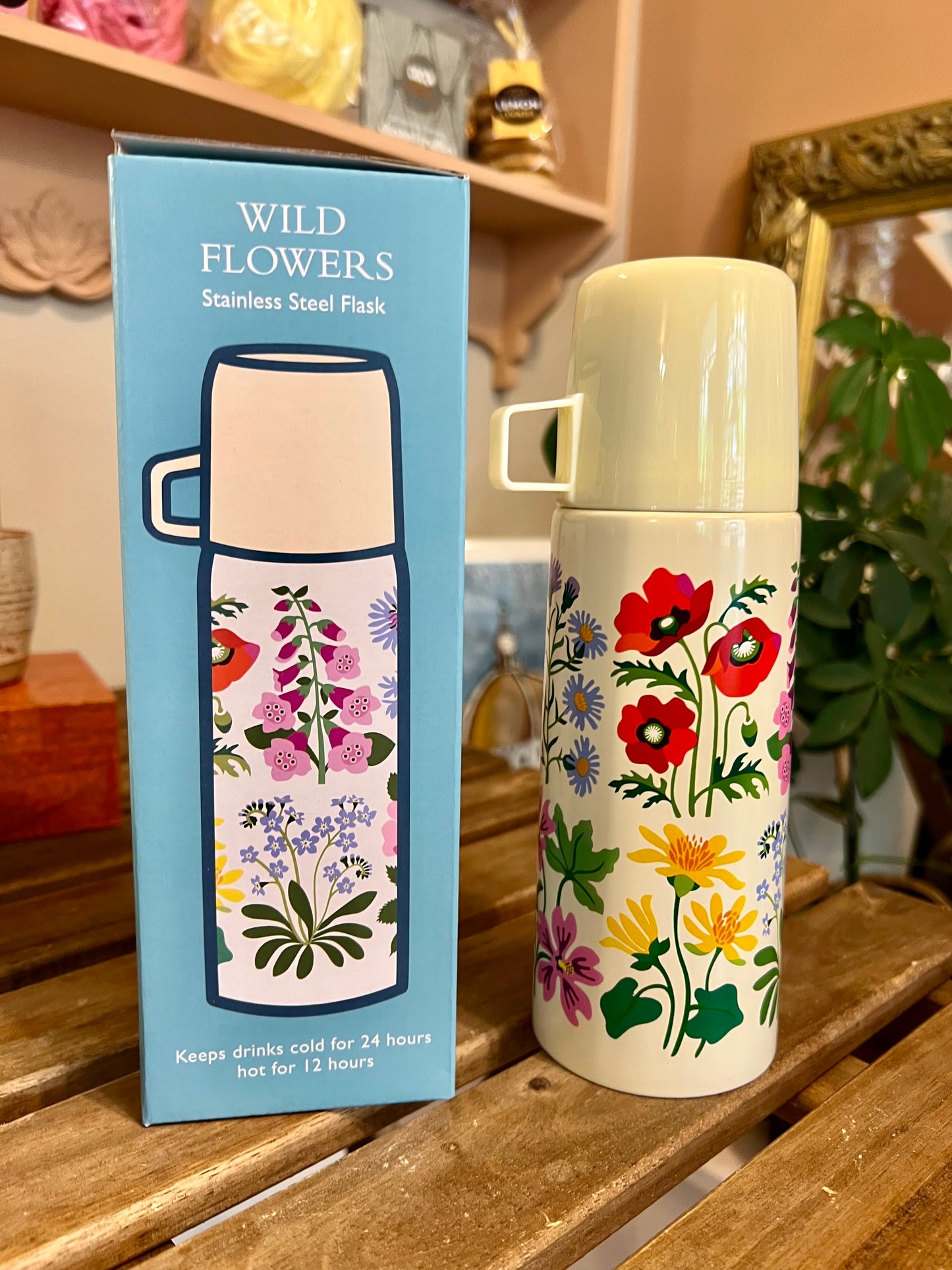 Wildflowers thermos