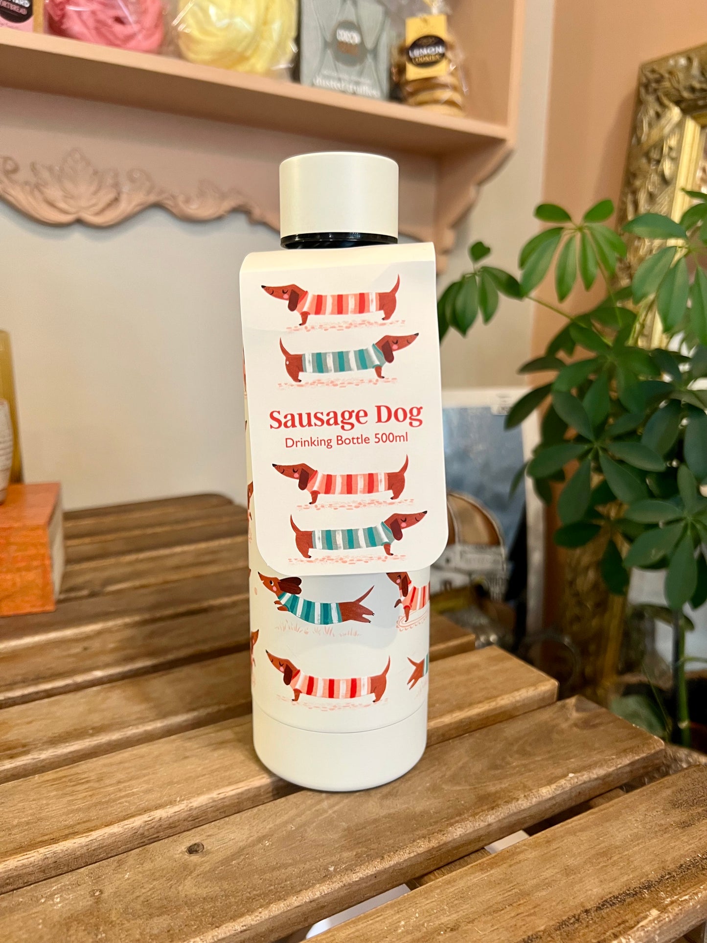 Sausage dogs insulated drinking bottle