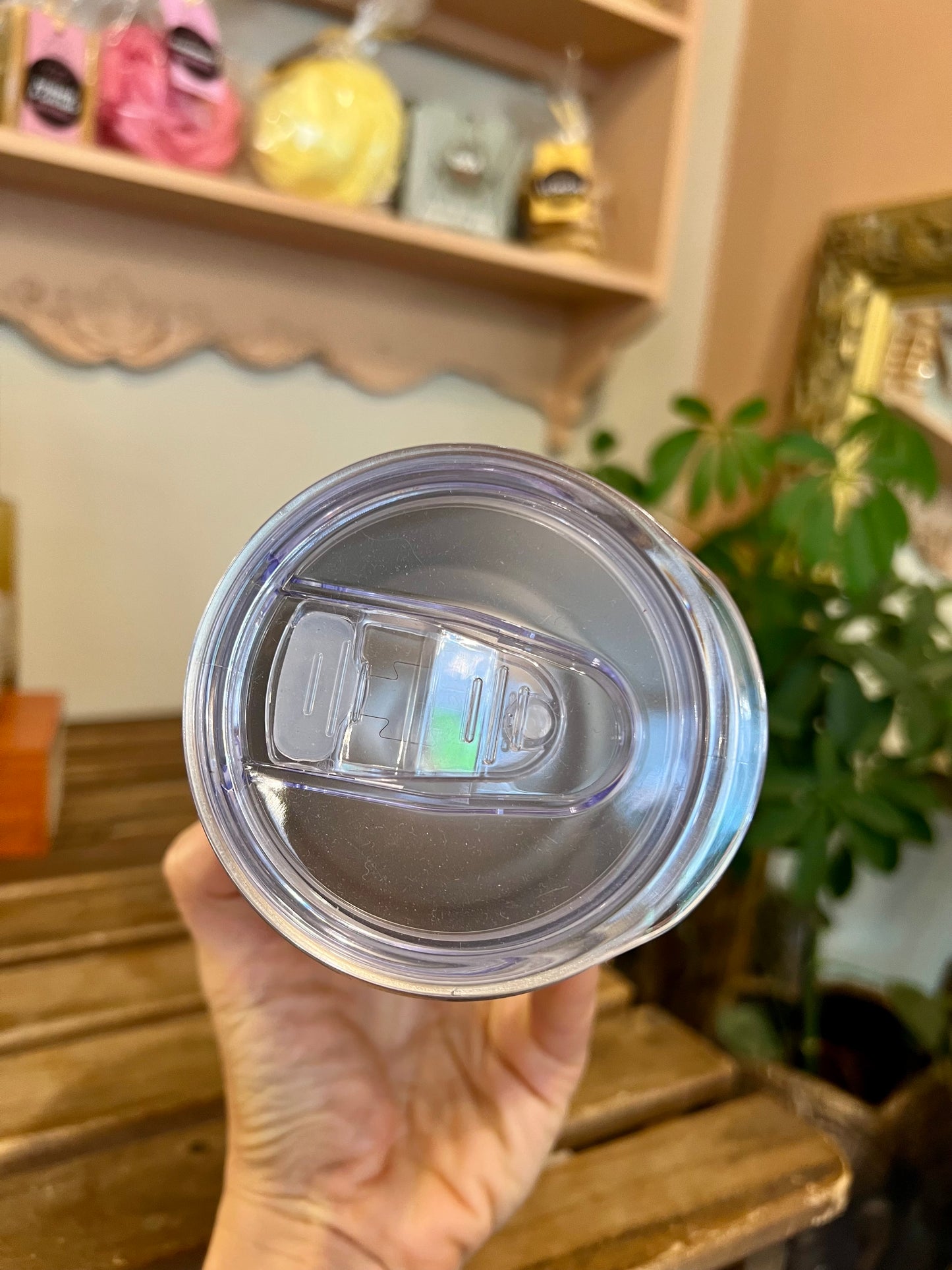 Dark blue thermal mug
