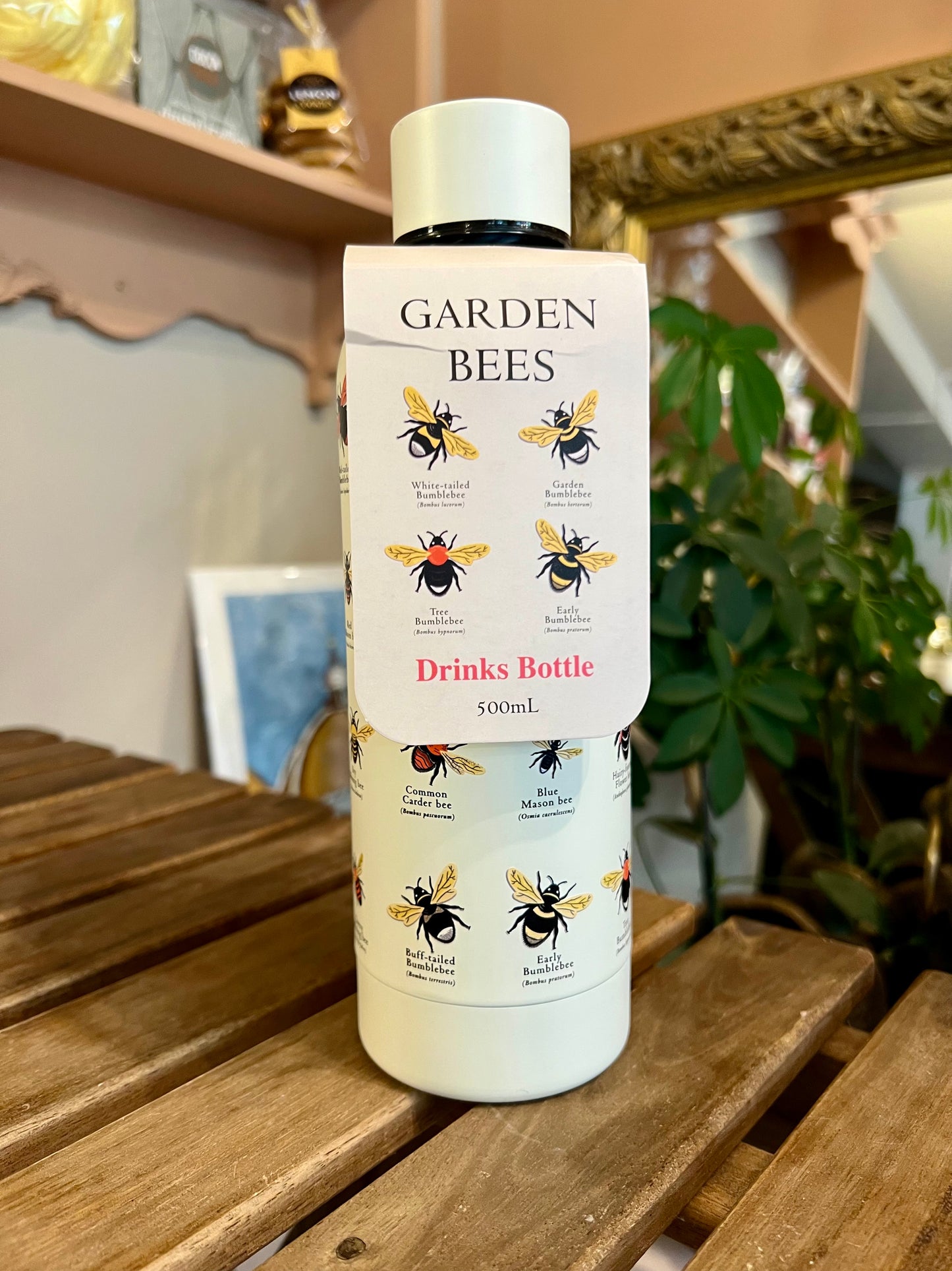 Bees insulated drinking bottle