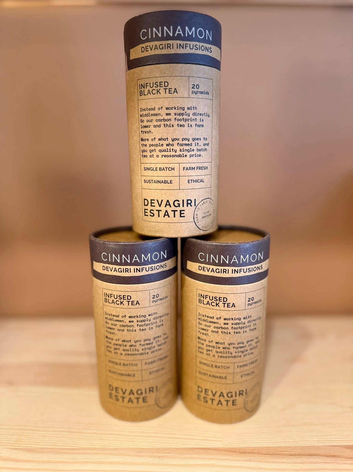 Devagiri single estate tea pyramids