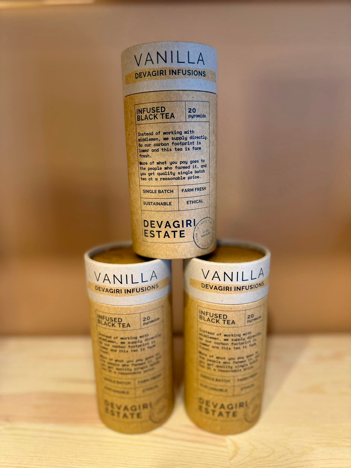 Devagiri single estate tea pyramids