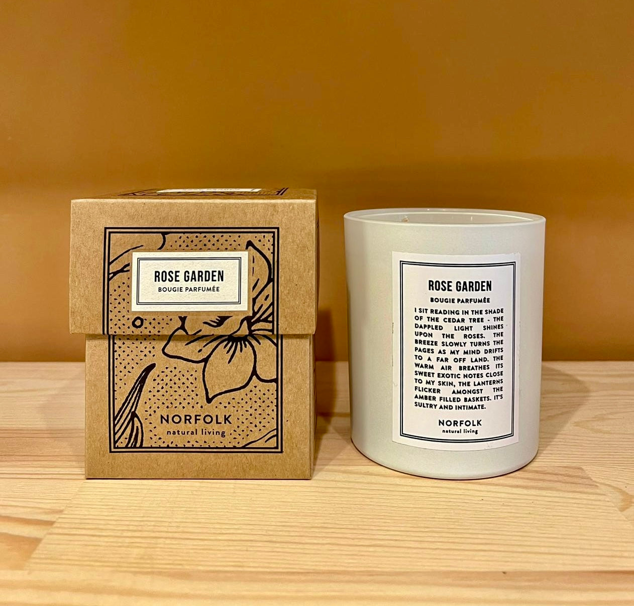 Norfolk Natural Living Rose Garden Candle