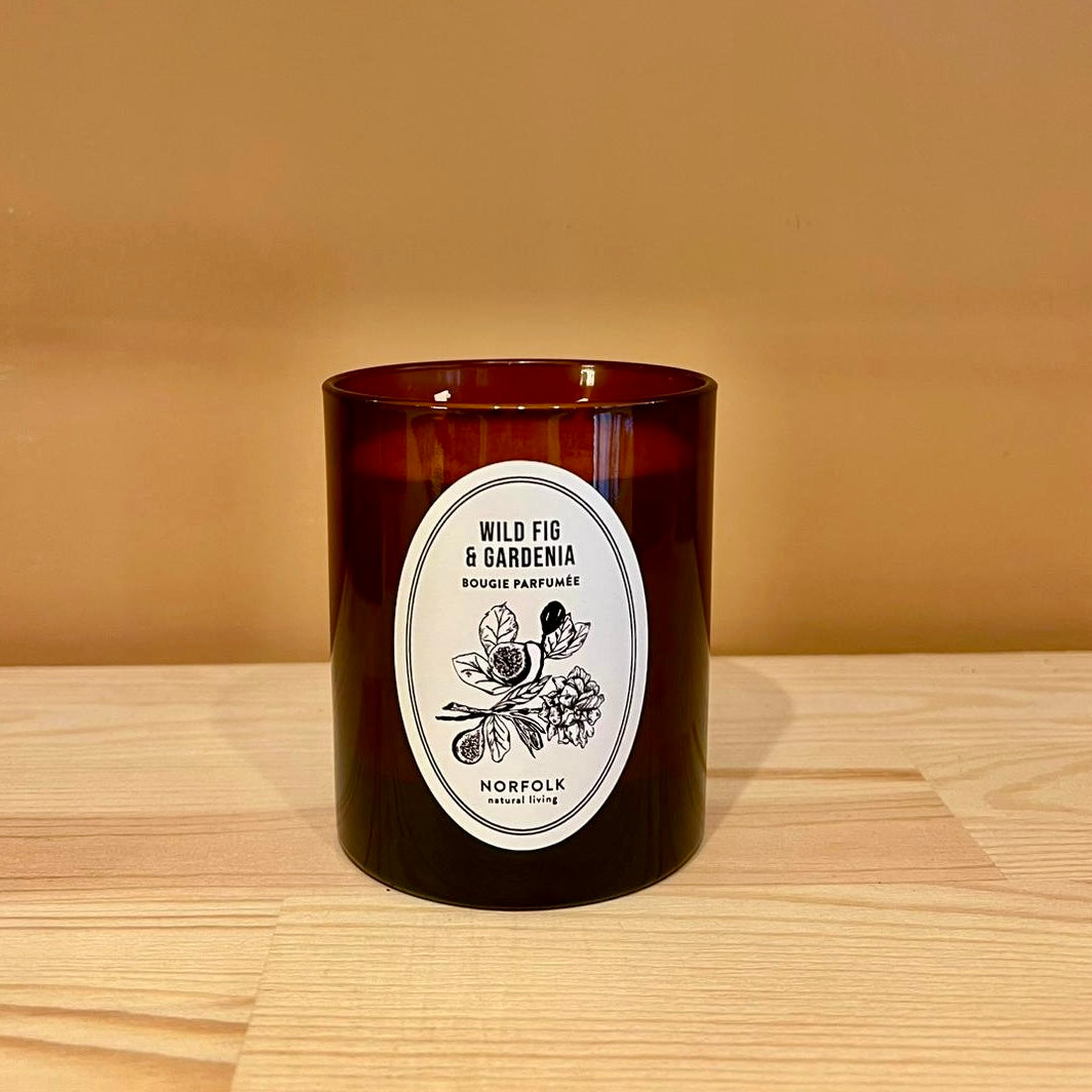 Norfolk Natural Living Wild Fig and Gardenia Candle